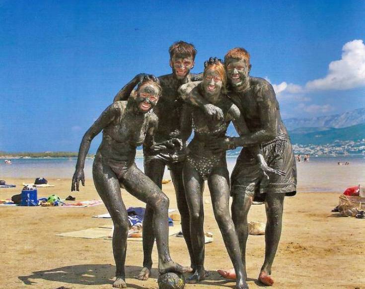 Plaža s ljekovitim blatom